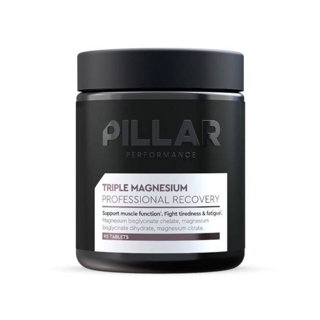 Pillar Performance - supliment magneziu Triple magnesium professional recovery (New formula)  - 90 pastile