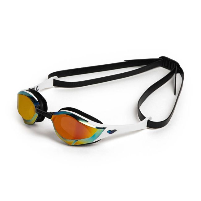 Arena - ochelari inot - Cobra Edge Swipe Mirror - Gold | White I Black