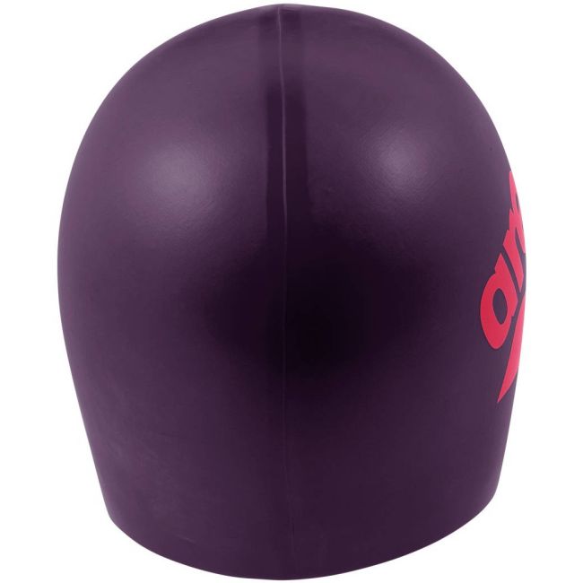Arena - casca inot silicon - Big Logo - Plum I Bright I Coral