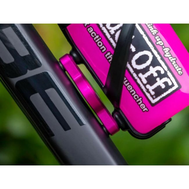 Muc-Off - Suport - Apple-AirTag pentru cadru - V2 - gri