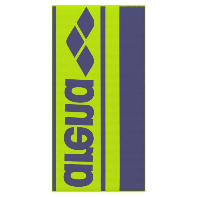 Arena - prosop - Logotype Jacquard - Arctic Lime I Future Dusk