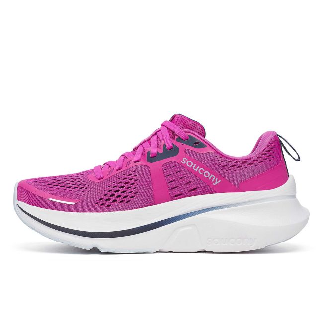 Saucony - pantofi alergare - Guide 18 W - Fuchsia | Navy