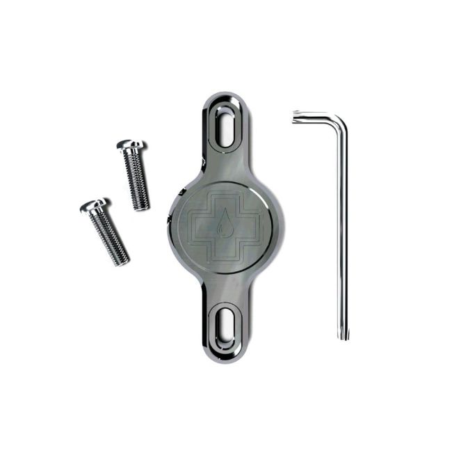 Muc-Off - Suport - Apple-AirTag pentru cadru - V2 - gri