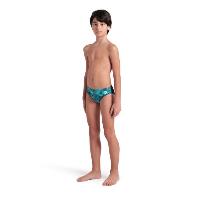 Arena - costum inot baieti - slip - Daly Swim Briefs - Black | Green