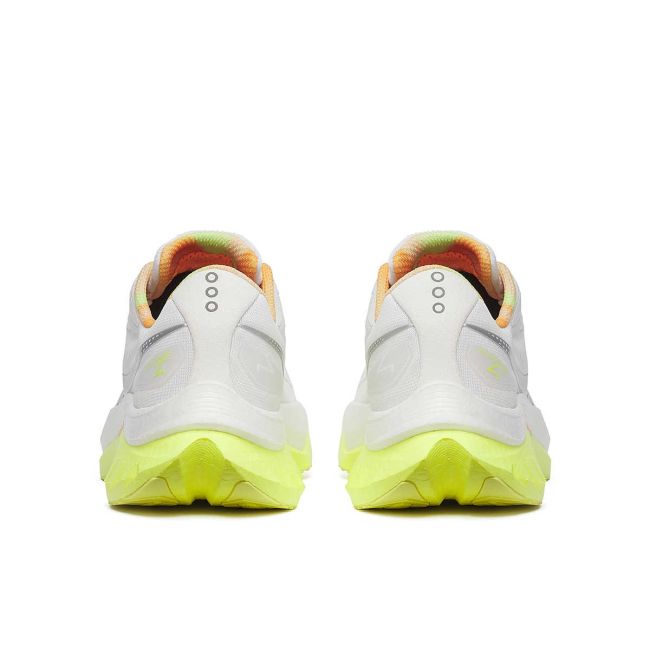 Saucony - pantofi alergare pentru femei - ENDORPHIN SPEED 4 - white | sunny