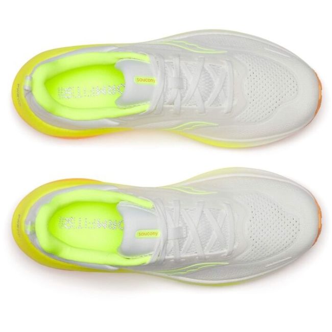 Saucony - pantofi alergare - SURGE 3 -  white | citron