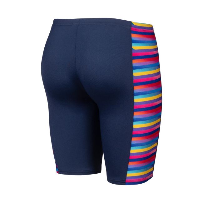 Arena - costum inot baieti - jammer - Racing Stripe JM - Navy I Navy Multi