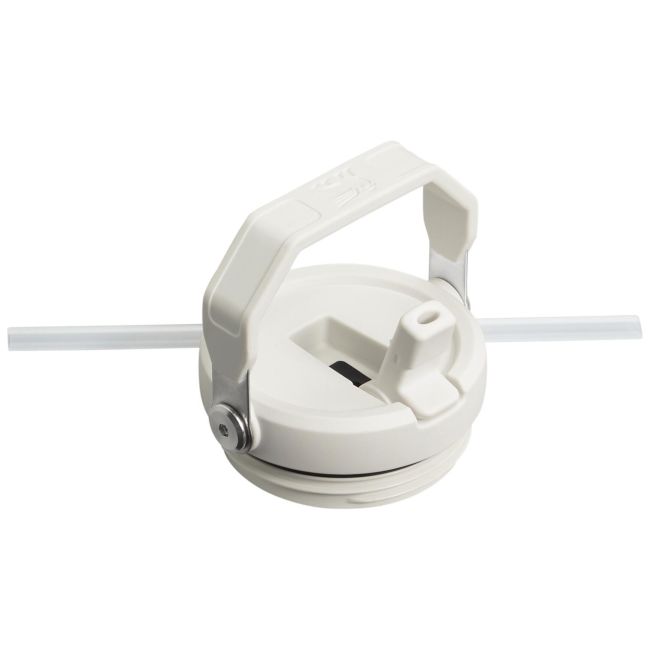 Stanley - termos tip sticla cu pai - Iceflow Flip Straw Tumbler 2.0 - alb - 0.89 L