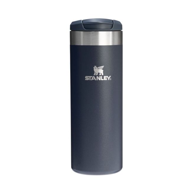 Stanley - termos calatorie - The Aerolight Transit Mug - Gri inchis - 470 ml