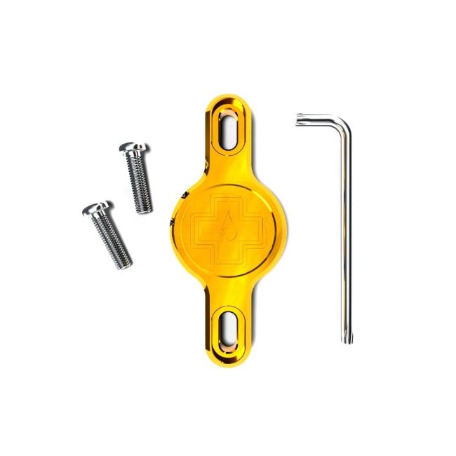 Muc-Off - Suport - Apple-AirTag pentru cadru - V2 - gold