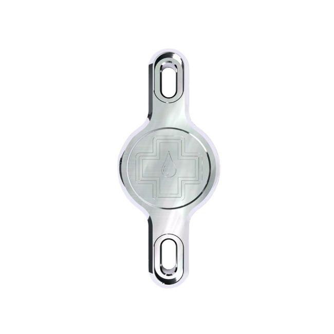 Muc-Off - Suport - Apple-AirTag pentru cadru - V2 - silver