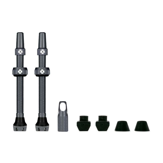 Muc-Off - valve tubeless V2 - Tubeless Valves V2 - gri - 60mm