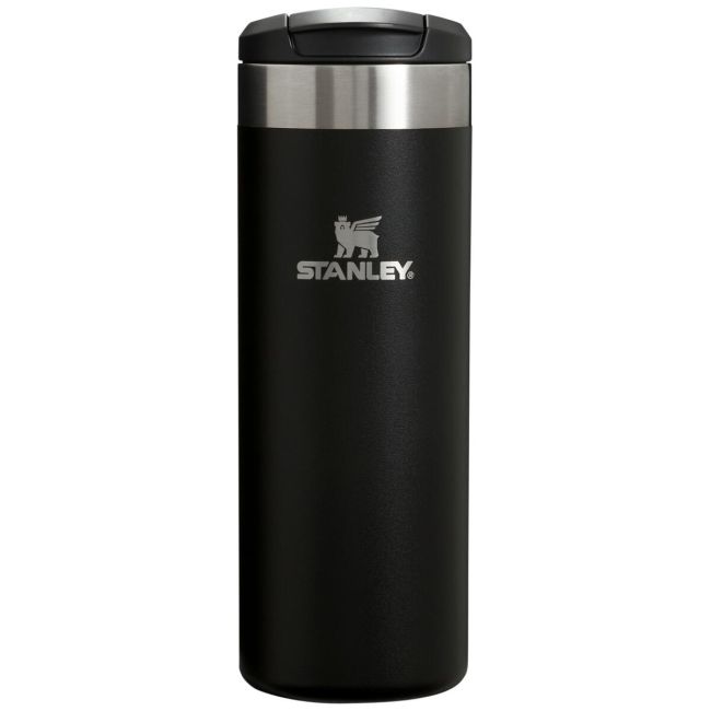 Stanley - termos calatorie - The Aerolight Transit Mug - Negru - 470 ml