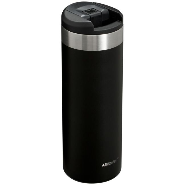 Stanley - termos calatorie - The Aerolight Transit Mug - Negru - 470 ml