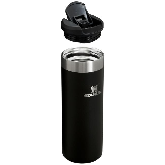 Stanley - termos calatorie - The Aerolight Transit Mug - Negru - 470 ml