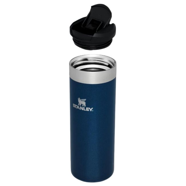 Stanley - termos calatorie - The Aerolight Transit Mug - albastru royal metalic - 470 ml