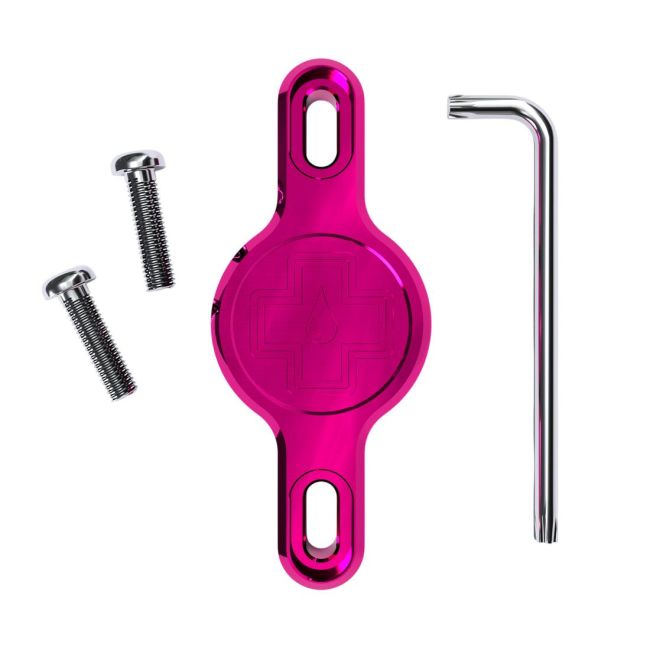 Muc-Off - Suport - Apple-AirTag pentru cadru - V2 - roz