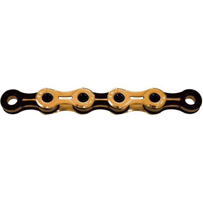 KMC - lant - 11 viteze - X11SL Ti-N - 118 zale - ceruit - Gold I Black