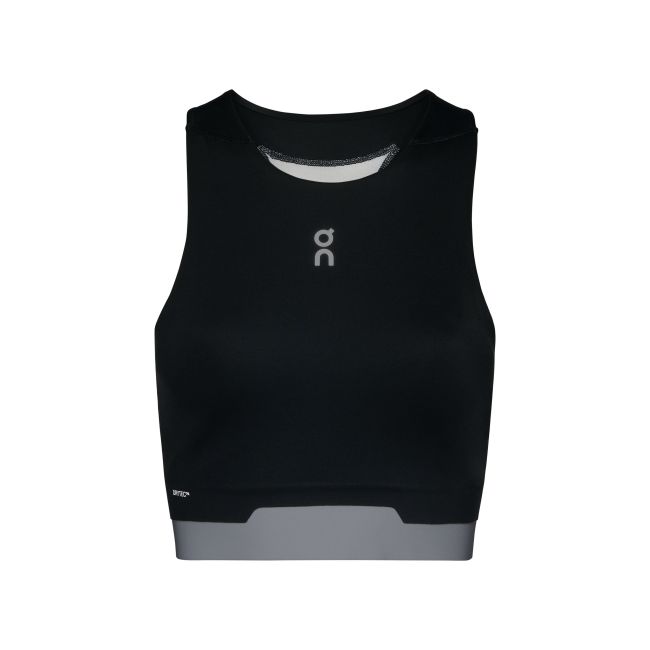 On - bustiera - Train 2-In-1 Crop W - Black