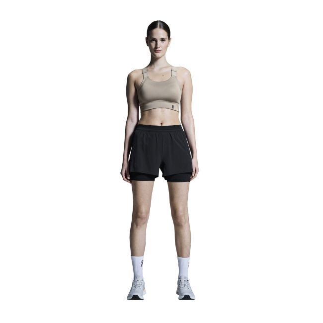 On - pantaloni scurti - 3" Performance 2/1 Shorts W - Black
