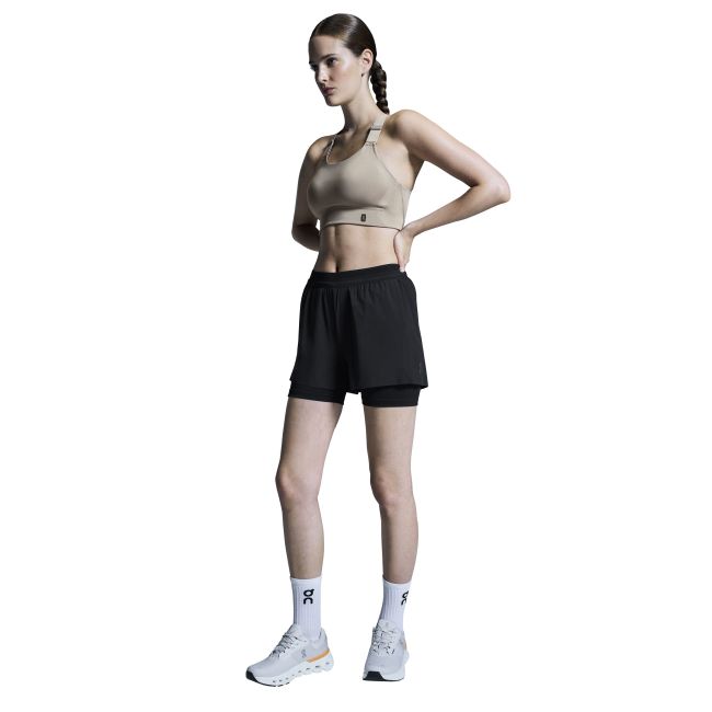 On - pantaloni scurti - 3" Performance 2/1 Shorts W - Black
