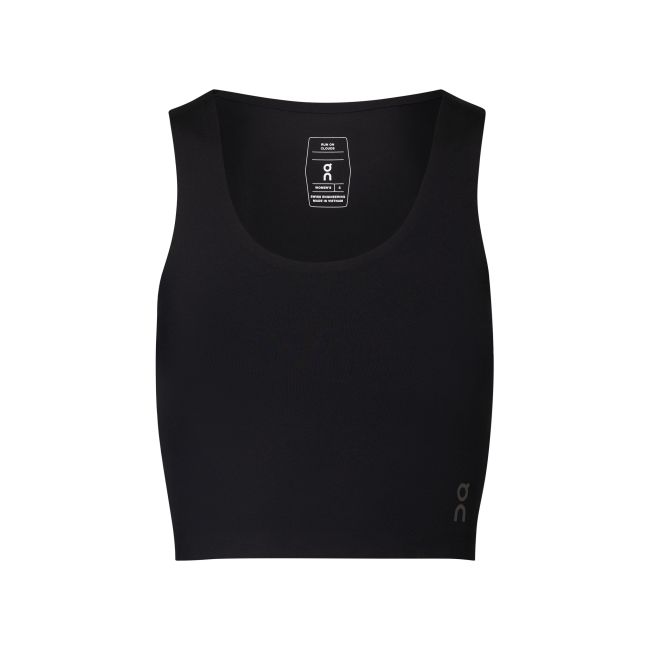 On - bustiera - Studio Open Back Crop W - Black