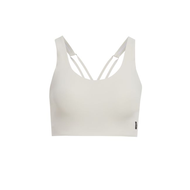 Bustieră sport On Train Bra W - alb | impact redus