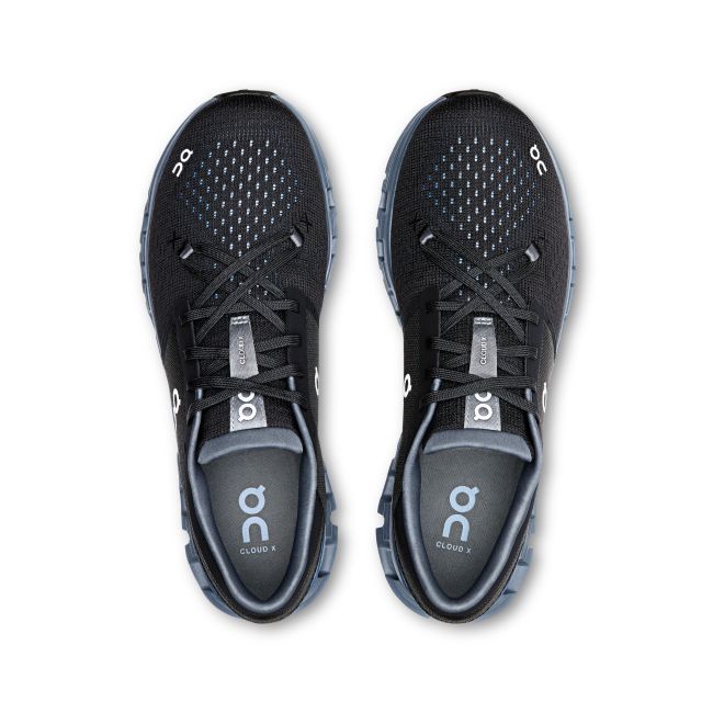 On - pantofi alergare - Cloud X 4 - Black | Chambray