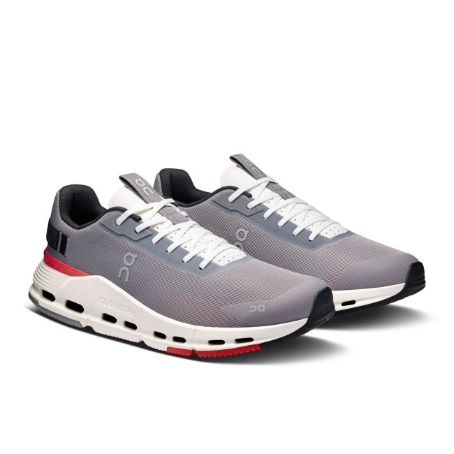 On - pantofi sport - Cloudnova Form 2 - Fog | Red