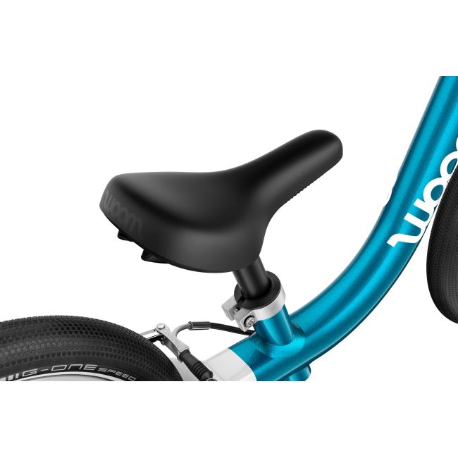 Bicicleta copii Woom 1 Go cu roti 12" albastru Metallic Blue