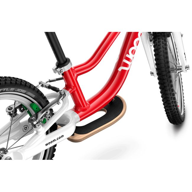 Bicicleta copii Woom 1 Go cu roti 12" rosie Woom Red