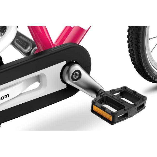 Bicicleta copii Woom 2 Go cu roti 14"  roz Hot Pink