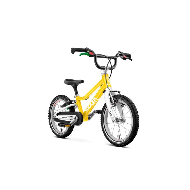 Bicicleta copii Woom 2 Go cu roti 14"  galben Vibrant Yellow