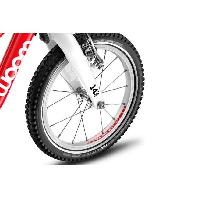 Bicicleta copii Woom 2 Go cu roti 14"  rosu Woom Red