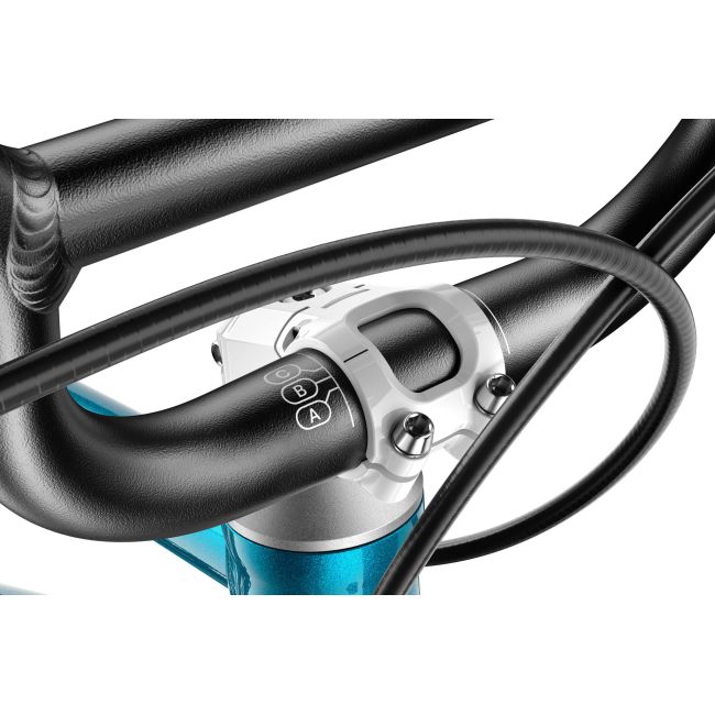 Bicicleta copii Woom 3 Automagic Go cu roti 16" albastru Metallic Blue