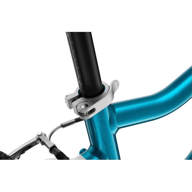Bicicleta copii Woom 3 Automagic Go cu roti 16" albastru Metallic Blue
