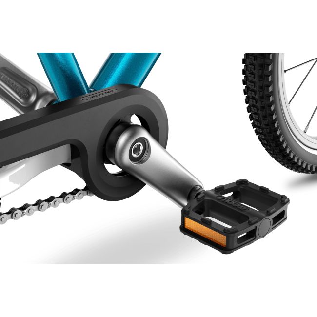Bicicleta copii Woom 3 Automagic Go cu roti 16" albastru Metallic Blue