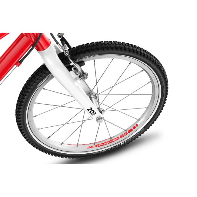 Bicicleta copii Woom 4 Go cu roti 20" rosu Woom Red