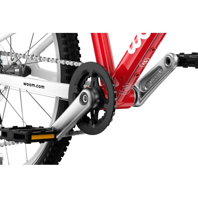 Bicicleta copii Woom 4 Go cu roti 20" rosu Woom Red