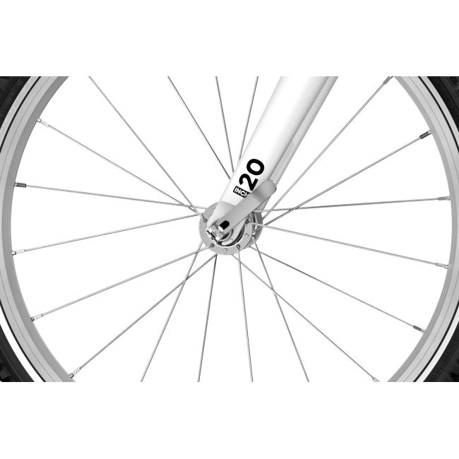 Bicicleta copii Woom 4 Go cu roti 20" rosu Woom Red