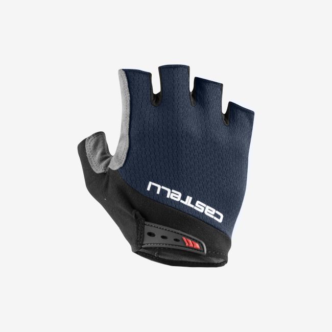 Castelli - manusi ciclism degete scurte - Entrata V Glove - albastru belgian