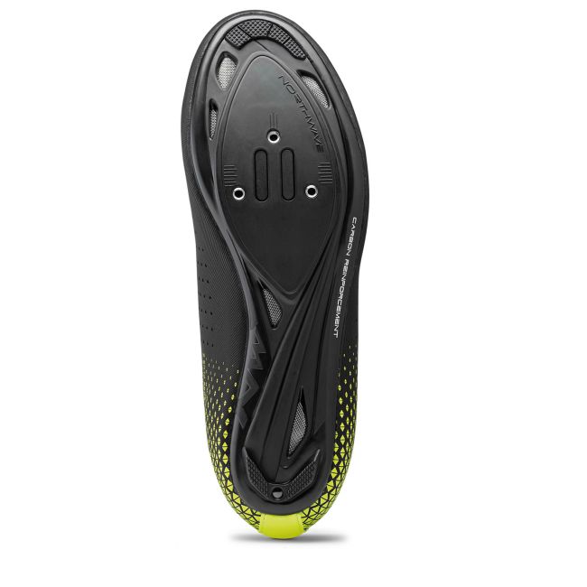 Northwave - pantofi ciclism sosea - Core Plus 2 - negru-fluo galben