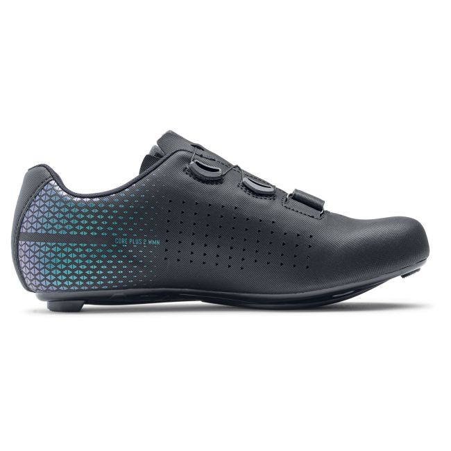 Northwave - pantofi ciclism sosea - Core Plus 2 WMN - Black | Iridescent
