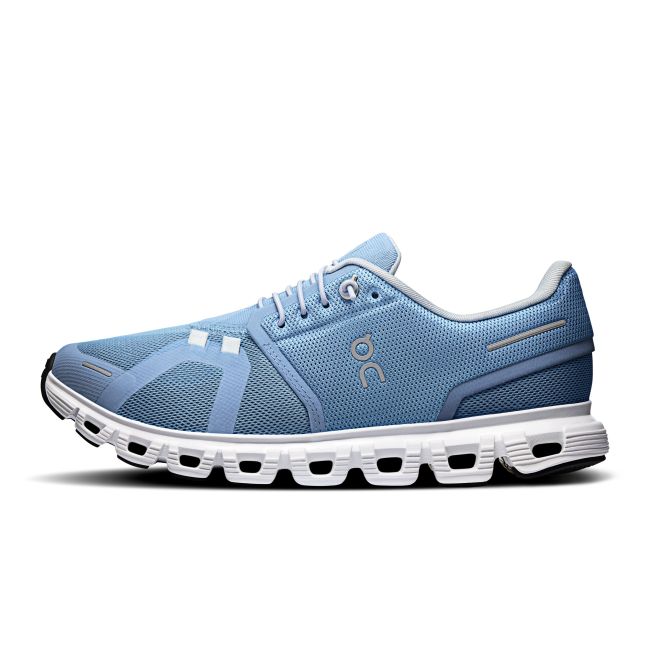 On - pantofi sport - Cloud 6 W - Chambray | White