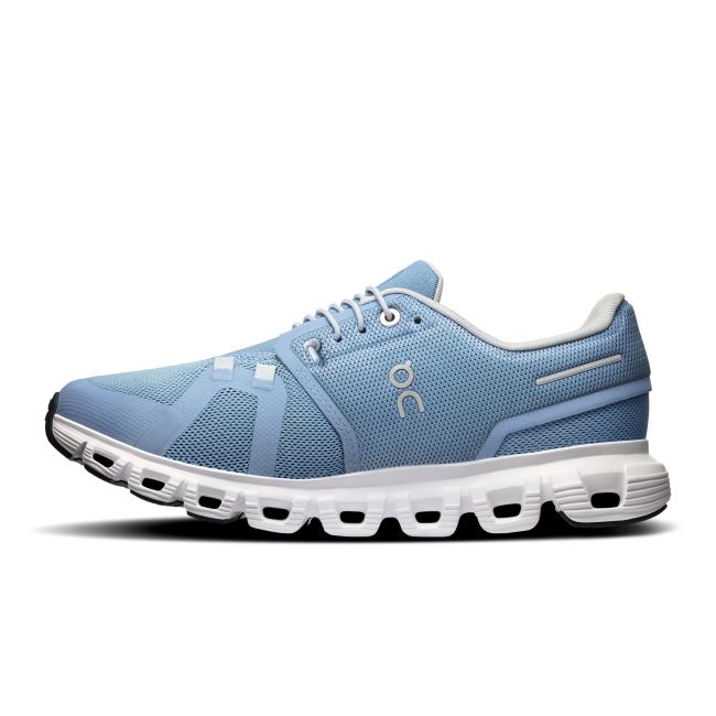 On - pantofi sport - Cloud 6 W - Chambray | White