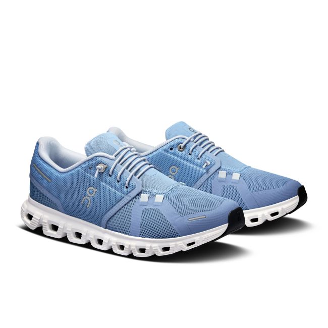 On - pantofi sport - Cloud 6 W - Chambray | White