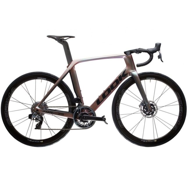 Look - bicicleta sosea aero - 795 Blade RS Disc - chameleon silver mat glossy