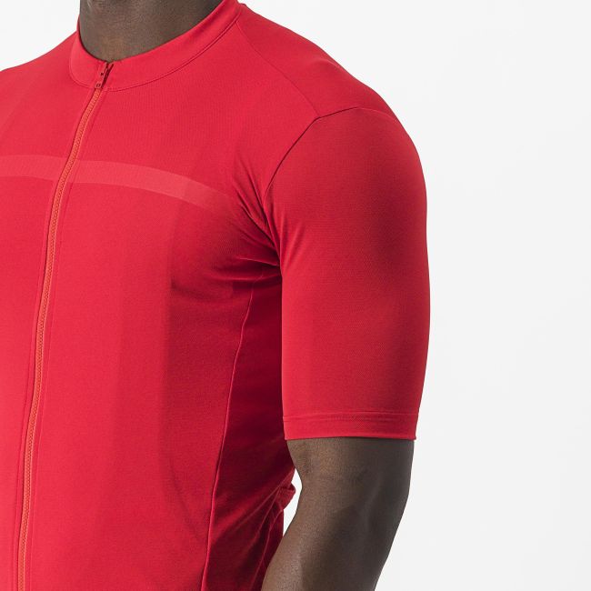 Castelli - tricou ciclism maneca scurta regular fit - Classifica Jersey - rosu