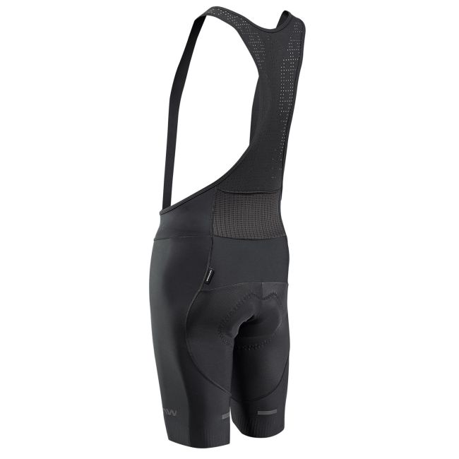 Northwave - pantaloni ciclism scurti cu bretele - Fast - negru