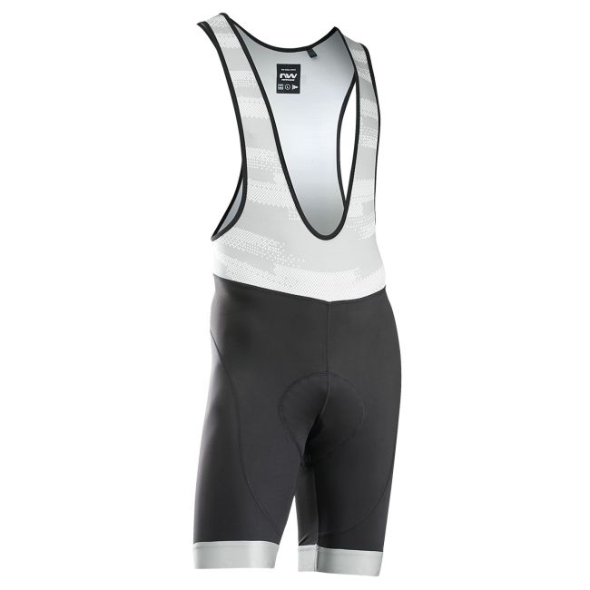 Northwave - pantaloni scurti cilism cu bretele - Active EVO Bibshort - Black | Light Grey